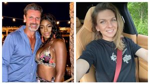 Patrick și Ada Mouratoglou și Simona Halep 