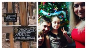 Familie, îngropată în cimitirul improvizat de Izium! O singură bombă a ucis șase persoane