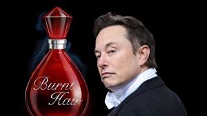 elon musk, parfum elon musk, burnt hair