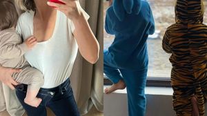 Adela Popescu și copiii ei