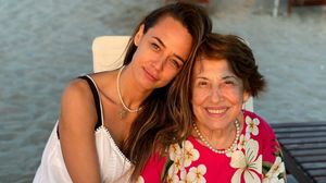 Andreea Raicu și mama sa