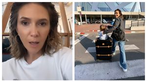 Adela Popescu a plecat din țară