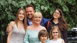 Horia Brenciu, soția și copiii