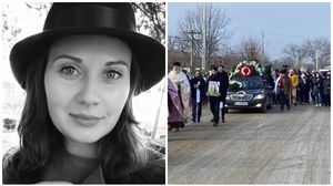 tragedie, mihaela, accident iasi, mama ucisa, inmormantare