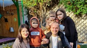 Șerban Copoț și familia 