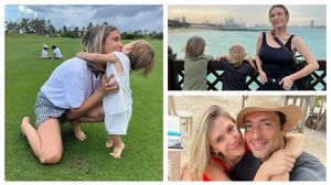 Adela Popescu și Radu Vâlcan copii