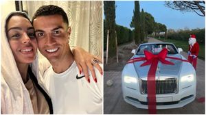 cristiano ronaldo, georgina rodriguez, georgina cadou ronaldo, bolid de lux