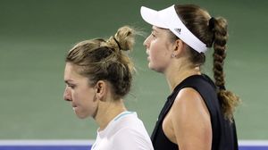 Simona Halep si Jelena Ostapenko