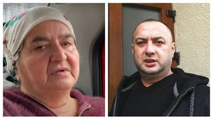 Patroana de la Strehaia, transportată la spital