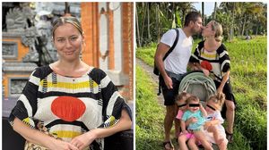 Laura Cosoi și familia sa