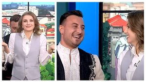 Valentin Sanfira și Codruța, Valentin Sanfira și Codruța copil, Valentin Sanfira și Codruța sarcina
