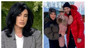 Adelina Pestrițu, soțul și fiica lor