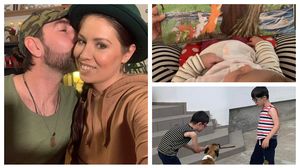 Cristina Bălan și familia ei