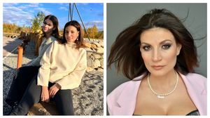 Ioana Ginghină și fiica sa