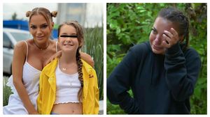 Andreea Antonescu și fiica sa