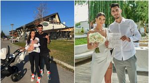 Andrei Ivan și soția lui, Anda