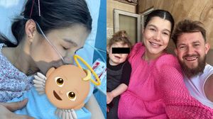 Ileana Sterp și familia sa