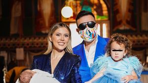 Emily Burghelea, soțul și copiii