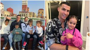 Cristiano Ronaldo și familia sa