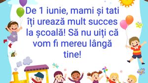 Urări de Ziua Copilului 2023. Mesaje pentru cei mici de 1 iunie