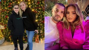 Maria Constantin și Robert Stoica și fiul ei