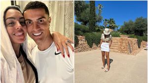 Georgina Rodriguez și Cristiano Ronaldo 