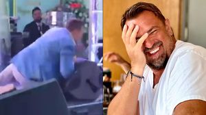 horia brenciu a cazut pe scena