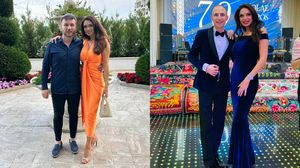 Cristina Spătar, soțul ei și Ion Paladi