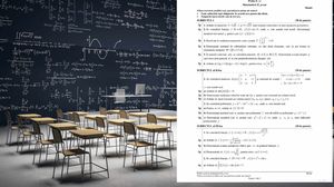 BAC 2023: Subiecte și barem matematică 