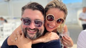 Diana Dumitrescu și soțul ei