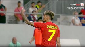 Florinel Coman și-a făcut selfie cu telefonul suporterului dinamovist