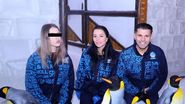 Brigitte împreună cu soțul ei, Florin Pastramă și fiica ei din prima căsnicie, Sara