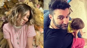 smiley, gina pistol, copil, grija