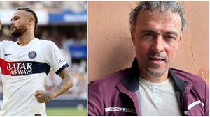 Neymar, Luis Enrique