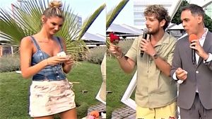 Cuza de la „Noaptea Târziu”, gest romantic față de Ramona Olaru, chiar în direct