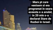 Dan Badea și soția lui se aflau în Israel când a început războiul