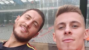 Eden și Thorgan Hazard
