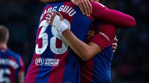 Puștiul minune! Marc Guiu a înscris după doar un minut petrecut pe teren și a adus victoria FC Barcelonei