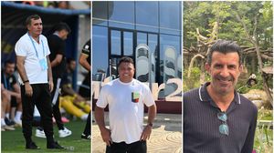 Gheorghe Hagi, Ronaldo Nazario, Luis Figo