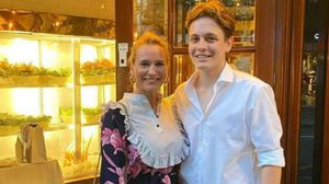 Andreea Esca și fiul ei