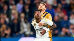 Andrei Rațiu l-a pus la respect pe Vinicius! Fundașul român a fost decisiv în partida Real Madrid - Rayo Vallecano