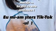 Carmen de la Sălciua le-a transmis fanilor că nu are cont pe platforma TikTok