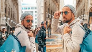 Dani Oțil pe străzile din Milano