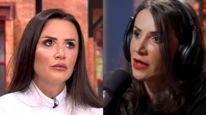 Mara Bănică în lacrimi