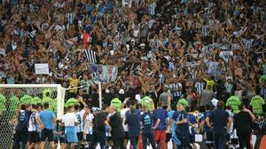 Incidente violente în tribunele stadionului Maracana