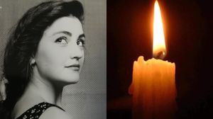 Rona Hartner, lumânare aprinsă