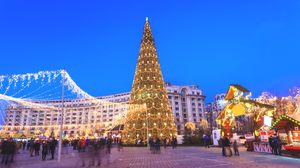 Târgul de Crăciun din Piața Constiuției, București