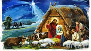 Ilustrație: Nașterea Lui Iisus Hristos în iesle