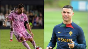 Lionel Messi, jucător la Inter Miami și Cristiano Ronaldo, fotbalist la Al-Nassr