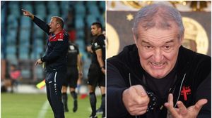 Dorinel Munteanu, antrenorul de la Oțelul Galați și Gigi Becali, patron la FCSB